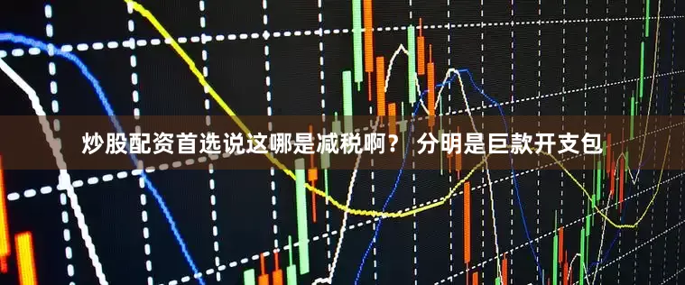 炒股配资首选说这哪是减税啊？ 分明是巨款开支包